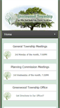 Mobile Screenshot of greenwoodtownship.net